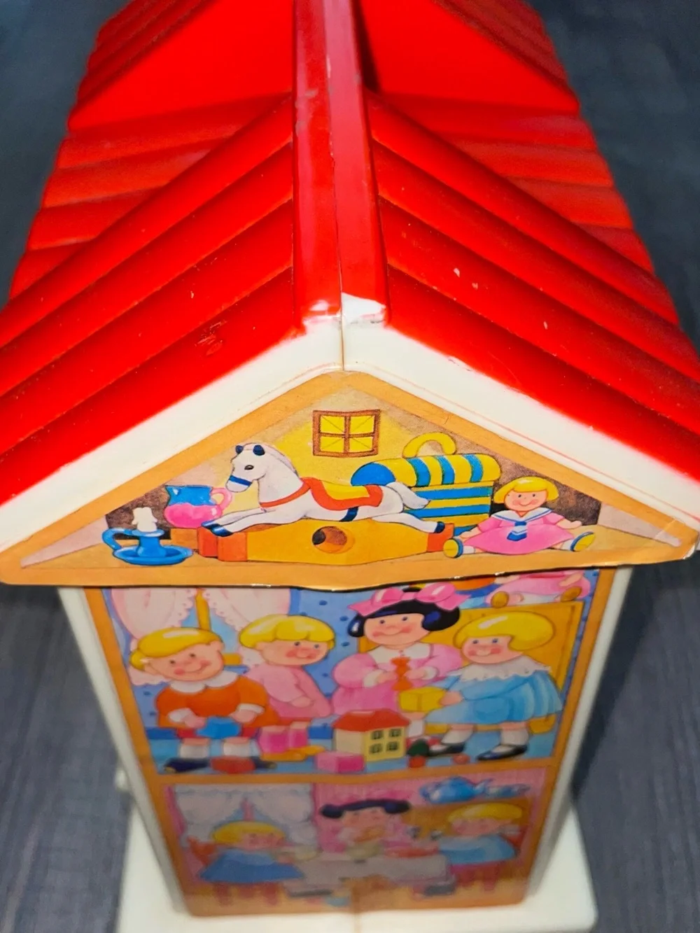 Chicco’s 8 Block Activity House Activity House Vintage 80’s Toddler Play
